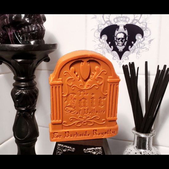 (image for) Cemetery Soap - Halloween Spice (Orange)