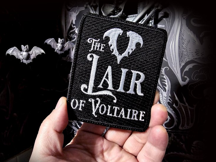 (image for) The Lair of Voltaire Embroidered Patch